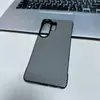 Funda de Teléfono Móvil Sin Marco con Patrón de Fibra de Carbono y Cuero Adecuada para Samsung S26Ultra S25Ultra Succión Magnética S24Ultra