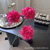 Explosiones rosa rojo simulación flor habitación de bodas banquete de compromiso diseño flores artificiales salón de bodas flores guía de camino al por mayor