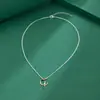 Collar de gato luna europeo y americano wish venta caliente temperamento simple lindo colgante de animal cadena de clavícula joyería