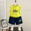 0921 Traje sin mangas para niños Conjunto casual deportivo de verano de dos piezas para niños Ropa de verano para bebé Nueva 2026 Verano