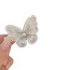 Pinza para el Cabello de Perla Mariposa ~ Joyería Súper Hada Encaje Perla Clip Lateral Celebridad de Internet Dulce Pinza para el Cabello Pinza para el Cabello de Hada del Bosque
