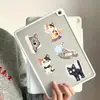 Compra directa transfronteriza de 50 divertidos y lindos stickers de gatos para mascotas, creativos y adorables stickers de dibujos animados "Mi gato se ha vuelto loco"
