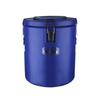 Venta Directa de Fábrica Cubo de Agua Caliente de Acero Inoxidable Multicolor Comercial Estilo Americano con Grifo Cubo para Té de Leche Cubo para Arroz Cubo Aislante Venta al Por Mayor