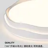 Lámpara de techo para dormitorio color crema, Moderna y simple de alto brillo para dormitorio principal, Luz de espectro completo para comedor, Luz para habitación infantil que protege los ojos