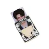 Soporte Giratorio Acrílico Personalizado, Exhibidor para Colección de Tarjetas Fan Art, Marco de Fotos de Alta Calidad Adorno de Escritorio