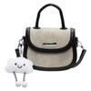Bolso retro coreano para mujer, novedad de invierno 2025, sencillo, pequeño, cuadrado, moderno, versátil, bandolera de un solo hombro.