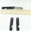 Venta Directa de Fábrica Caja Pequeño Cuchillo Hoja de Hierro Negro Mate Tamaño Pequeño Sacapuntas Plegable Cúter de Papel de Utilidad