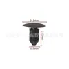 Fijaciones Interiores de Techo y Maletero de Nylon para Automóviles Generales Tianyi, Clips de Cubierta, Clips de Barbilla, Fijaciones al por Mayor
