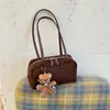Bolso de Ante Peludo para Debajo del Brazo para Mujer 2026 Nuevo de Moda Otoño Retro Milanés de Hombro Único Gran Capacidad Bolso para el Trabajo
