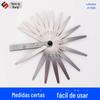 Calibrador de Folga da Marca Jinghua Genuína Medição de Folga 100B/150A 0.02-1.00mm 17 Peças