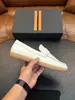 Mocasines de cuero genuino con patrón de lichi de capa superior para hombre, ZEG zapatos slip-on de suela blanda, Suministro transfronterizo europeo y americano