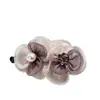 Accesorios para el Cabello Coreanos Rosa y Morado Flor Pinza Banana para el Cabello 2026 Nuevo Pinza Vertical para Cola de Caballo Dulce Temperamento Pinza Retorcida para Recogido para Mujeres
