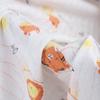 En stock Tejido Jacquard Estampado de Rayas Verticales de un Solo Lado Mono Pantalones a Prueba de Mosquitos para Bebé Tejido de Punto de Algodón Estampado
