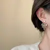 Pendientes de Borla con Disco de Circonita y Aguja de Plata, Estilo Fresco, Pendientes Versátiles, Pendientes de Nicho de Moda y Gama Alta al por Mayor
