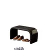 Banqueta para Cambiar Zapatos en la Entrada, Banqueta para Zapatos Estilo Vintage de Lujo Ligero de Gama Alta, Banco Largo Integrado con Almacenamiento y Asiento para la Entrada
