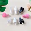 Boquilla de Rociado de Media Cubierta de 18 Dientes, 20 Dientes, 24 Dientes, Cabezal de Rociador de Perfume de Niebla Fina con Rociado Lateral, Accesorios de Rociador de Plástico PP, Se Puede Colorear