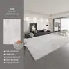 Alfombra para Sala de Estar, Lujo Ligero, Gama Alta, Lavable y Limpiable con Paño, Alfombra Minimalista Estilo Italiano Gris para Dormitorio, Tapete para Sofá del Hogar, Impermeable y Resistente a Manchas