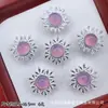 Caja Mágica Mariposa de Diamante Calabaza Corazón Flor Redonda Multicolor Ocho Agujeros Separadores Cuentas DIY Pulsera de Cuentas Accesorios para Collares