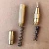 Juego de 10 Brocas Escalonadas con Cinco Filos para Chaflanar, Brocas para Carpintería, Brocas Escalonadas, Serie de Titanio Chapado en Oro