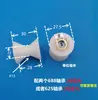 Roda de Polia de Nylon com Canaleta em U Rolamento Roda de Borracha Roda Guia para Tubo Redondo Suporte de Roda para Trilho Plástico Roda de Suporte para Porta e Janela com Canaleta em U