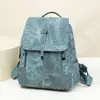 Mochila Retro Transfronteriza Nueva Moda para Mujer Gran Capacidad Viaje Mochila Escolar Versátil Viaje Diario