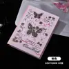 Caderno de Bolso Borboleta dos Sonhos para Meninas Portátil de Alto Valor Caderno de Estudantes Mini a7 Manual