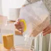 Bolsa de Almacenamiento para Granos Bolsa con Boquilla de Cocina Bolsa de Empaque Sellada Hogar Transparente Visible Bolsa Selladora de Alimentos