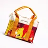 Bolsa Térmica de Tecido Oxford Personalizada de Fábrica Bolsa de Almoço Portátil para Estudantes Bolsa Térmica para Levar para Fora Bolsa de Gelo para Exterior Bolsa de Almoço