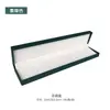 Caja de Papel Rellena de Cuero para Joyería Caja de Regalo Anillo de Boda Rojo Caja para Anillo de Boda Colgante Colgante Caja para Pulsera de Cadena Larga
