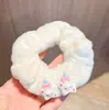Tocado de goma de dibujos animados de Sanrio, accesorio para el cabello de intestino grueso de peluche, anilla para el cabello, cuerda para el cabello Yiwu, cola de caballo para el cabello