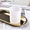 Pacote de material DIY cola gota de cristal ferramenta copo de borracha secundário copo medidor de silicone luva de dedo pinça de cotovelo espátula de mistura