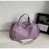 Compartimento Separado para Sapatos, Bolsa de Viagem Multifuncional, Bolsa de Ombro Portátil, Leve, Resistente ao Desgaste, Bolsa Esportiva para Fitness, Bolsa Tote de Ombro Prática