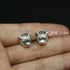 Cuentas Sueltas de Cabeza de León, Cabeza de Buda, Cabeza de Leopardo de Metal Dorado y Plateado Antiguo, Cuentas Espaciadoras, Accesorios para Joyería de Cuerda para Pulseras DIY, Venta al por Mayor