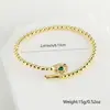 Nueva Pulsera Abierta Creativa Personalizada en Forma de Serpiente con Alto Color Europeo y Americano Transfronterizo Cobre Chapado en Oro Real Microincrustación de Zircón para Mujer