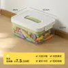 Caja de Almacenamiento Doméstica de Gran Capacidad, Contenedor de Plástico Engrosado para Escritorio de Sala de Estar, Caja Organizadora de Juguetes