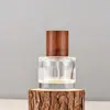 F085-30Ml Botella de Perfume en Spray Botella Vacía de Perfume Botella de Vidrio para Líquidos Botella Portátil de Perfume Botella Pequeña Tipo Pulsador