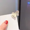 2025 Verão Novo Presilha de Cabelo Borboleta com Pedra Olho de Gato Mini Presilha de Garra para Franja Pequena Presilha Lateral Nova