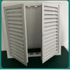 À prova de chuva Louver de liga de alumínio Louver em forma de I Louver ventilação externa parede externa à prova de chuva à prova d'água decorativa Louver
