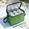Bolsa Térmica Portátil de Tecido Oxford em Estoque para Bebidas, Cerveja, Acampamento ao Ar Livre, Piquenique, Alimentos Frescos, Bolsa Térmica de Folha de Alumínio Atacado