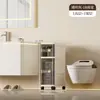 Armário Estreito para Espaços Pequenos de 18cm para Cozinha e Banheiro Doméstico, Prateleira de Armazenamento à Prova d'Água, Armário para Espaços Apertados, Armário de Armazenamento Tipo Gaveta