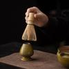 Cuenco de Matcha estilo Yao con soporte para batidor de té, Utensilios de té de la Dinastía Song, Cuenco de té, Pincel de té