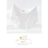 Calcinhas Femininas Lisas de Modal com Laço Meia-Cintura Embellishment Confortáveis Macias Algodão Fundo Bacteriostático Calcinhas Femininas