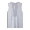Chaleco Deportivo Transpirable Sin Mangas para Hombre de Verano Ropa de Entrenamiento de Baloncesto Fitness Ropa de Secado Rápido Running Transfronterizo Europeo y Americano