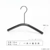 Cabides de Acrílico Preto para Lojas de Roupas Infantis, Logotipo Personalizado no Atacado para Lojas de Roupas, Cabides para Calças
