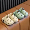 Zapatos Croc para Niños y Niñas, Nuevo Estilo de Verano, Uso Bidireccional, Sandalias Antideslizantes de Suela Suave para Niños