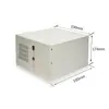Chassi de controle industrial ATX de 7 slots 4U montado na parede horizontal vertical de 330 mm de profundidade multi-serial para armazenamento de disco rígido vídeo de vigilância