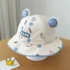Gorro para Bebé para Primavera y Verano, Sombrero de Sol Delgado y Transpirable, Gorra Linda de Protección Solar para Niños y Niñas, Sombrero de Pescador
