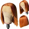 Moda europea y americana peluca de encaje frontal pelo largo comercio exterior transfronterizo África popular peluca de encaje frontal cabeza BoBo