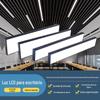 Led Strip Light Square Light Gymnasium Shopping Mall Supermercado Emenda sem costura Linha suspensa Luz Sala de aula Lustre de escritório