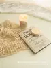 Accesorios para fotos estilo ins decoración de mesa plana de celebridad de internet adornos atmósfera para fotografía de alimentos alfombra plog libro vintage